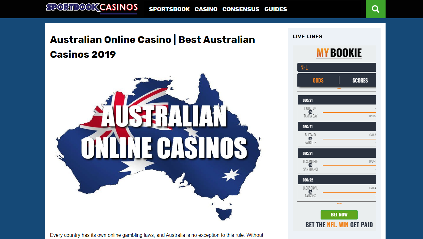 online casinos Australia